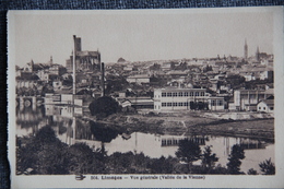 Delcampe - LIMOGES - Vue Générale, Vallée De La VIENNE - Limoges