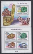 BURUNDI 2013 - Minéraux - Feuillet 4 Val + BF Neufs // Mnh // CV 36.00 Euros - Unused Stamps