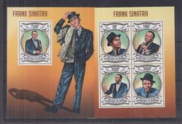 BURUNDI 2013 - Cinéma, Frank Sinatra - Feuillet 4 Val + BF Neufs // Mnh // CV 36.00 Euros - Unused Stamps