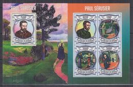 BURUNDI 2013 - Arts, Tableaux, Œuvres De Paul Serusier - Feuillet 4 Val + BF Neufs // Mnh // CV 36.00 Euros - Unused Stamps