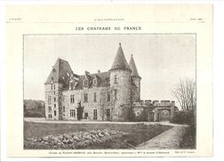 Chateau Du PLESSIS-MORNAY, Commune De LONGVILLIERS (Yvelines) - Phot. G.W. Lemaire (Image Découpée) - Unclassified