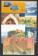 EUROPA 2017- TEMA " CASTILLOS - CHATEAUX - CASTLES - SCHLÖSSER"- COLECCION  De  16 CARNETS  OFICIALES EMITIDOS - 2016