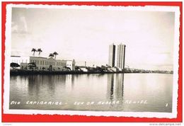 Recife - Rio Capibaribe - Rua Da Aurora - Real Photo Postcard Wessel ( 2 Scans ) Brasil Brazil - Recife