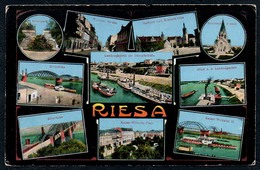 A9823 - Riesa - MBK - Gel 1918 Heliocolorkarte Ottmar Zieher - Riesa