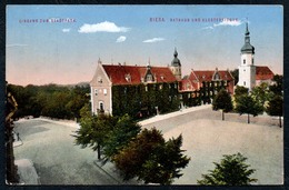 A9824 - Riesa - Rathaus Und Klosterkirche - Gel 1912 - Ottmar Zieher - Riesa