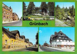 Germany Deutschland - Grünbach Kreis Auerbach - Mehrbildkarte Multi View - Auerbach (Vogtland)