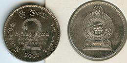 Sri Lanka 2 Rupees 2002 KM 147 - Sri Lanka (Ceylon)