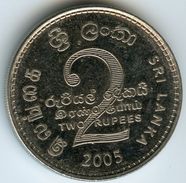 Sri Lanka 2 Rupees 2005 KM 147a - Sri Lanka