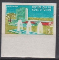 Côte D'Ivoire Ivory Coast  1966  N° 248  Hotel Ivoire   Imperf ND MNH - Hotel- & Gaststättengewerbe