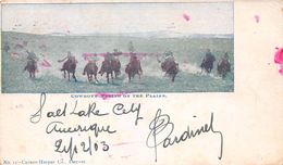 USA - Denver - Cowboys Racing On The Plains 1903 - Denver