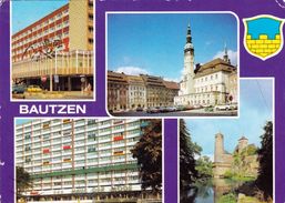 Germany - Bautzen - Mehrbildkarte Multi View - Printed 1983 / Stamp - Bautzen