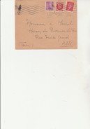 LETTRE AFFRANCHIE N° 410 + N° 506 + N° 514  ONDULE 1943 - Sonstige & Ohne Zuordnung
