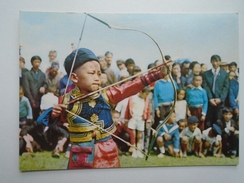 D155997  Mongolia   Archer Children  -  Bowman - Mongolei