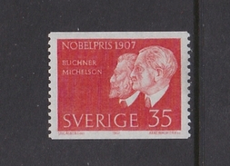 PRIX NOBEL PRIZE NOBELPREIS 1907 CHEMISTRY CHIMIE CHEMIE PHYSICS PHYSIK PHYSIQUE SWEDEN SUEDE SCHWEDEN 1967 MNH MI 596 - Nobel Prize Laureates