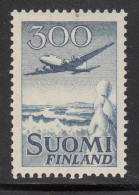 Finland 1958 MNH Scott #C4 300(m) Douglas DC-6 - Nuovi