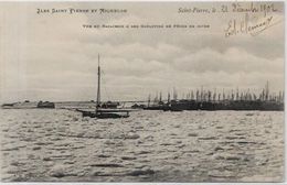 CPA Saint Pierre Et Miquelon écrite - Saint-Pierre-et-Miquelon