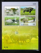Thailand Stamp SS 2005 International Letter Writing Week - Buffalo - Tailandia