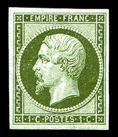 * N°11, 1c Olive. TB   Qualité: *   Cote: 260 Euros - 1853-1860 Napoleone III