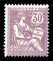 ** N°128, Mouchon, 30c Violet, TB   Qualité: **   Cote: 1000 Euros - 1900-02 Mouchon