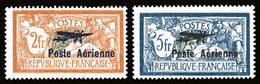 * N°1/2, Paire Merson Surchargée, TB (certificat)   Qualité: *   Cote: 500 Euros - 1927-1959 Nuovi