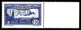 ** N°6c, 1F50 Outremer Perforé 'E.I.P.A.30' Bdf, SUP (certificat)   Qualité: **   Cote: 875 Euros - 1927-1959 Nuovi