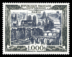 ** N°29, 1000F Paris De 1950, TB   Qualité: **   Cote: 165 Euros - 1927-1959 Ungebraucht