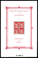 ** N°1, Exposition Philatélique De Paris 1925, Infimes Points De Gomme. TB (certificat)   Qualité: **   Cote: 5500 Euros - Nuovi