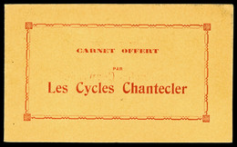 ** N°170-CP4, CYCLES CHANTECLER, Pub Privée Sur Marge Des Timbres, R.R.R., SUPERBE (certificat)   Qualité: ** - Autres & Non Classés