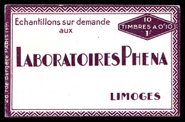 ** N°188-C2, PHENA, 10 Timbres, TB (certificat)   Qualité: ** - Altri & Non Classificati