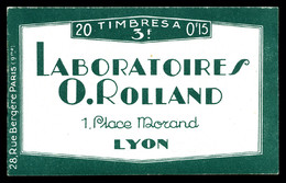 ** N°189-C2, Semeuse, 15c Brun, ROLLAND Laboratoire, TB (certificat)   Qualité: ** - Autres & Non Classés