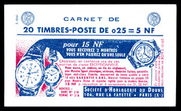 ** N°1263-C3, Série 10-60, HORLOGERIE DU DOUBS Et EU, N° 06118, Daté Du 29/7/60, TB   Qualité: ** - Autres & Non Classés