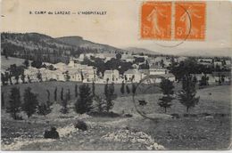 CPA L' Hospitalet Attelage Aveyron Circulé - Andere & Zonder Classificatie