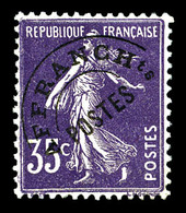 ** N°62, 35c Semeuse, Très Bon Centrage. TTB   Qualité: **   Cote: 300 Euros - 1893-1947