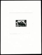 (*) N°502b, Non émis: Paquebot Pasteur, épreuve D'Artiste En Noir Sans La Surcharge Signée Du Graveur Decaris, RARE, SUP - Prove D'artista