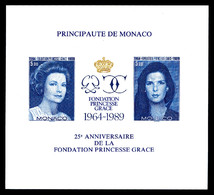 ** Blocs Et Feuillets N°48a, Fondation Princesse Grace Non Dentelé, TTB   Qualité: **   Cote: 465 Euros - Blocks & Kleinbögen