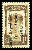 * N°38/51, Timbres Du Gabon Surchargés: 1c Brun Et Rouge (38), 2c Noir Et Brun(39), 20c Brun Et Violet (43), 75c Rouge-o - Nuovi
