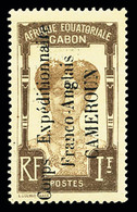 * N°38/51, Timbres Du Gabon Surchargés: 1c Brun Et Rouge (38), 2c Noir Et Brun(39), 20c Brun Et Violet (43), 75c Rouge-o - Neufs