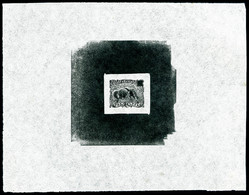 (*) Fourmilier, épreuve En Noir Sur Papier De Soie, TTB   Qualité: (*) - Used Stamps