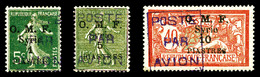 * Poste Aérienne N°1/3, Série De 1920, Les 3 Valeurs TTB (signé Brun/certificat)   Qualité: *   Cote: 1400 Euros - Gebraucht