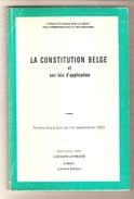LA CONSTITUTION BELGE Et Ses Lois D'application - Textes Mis à Jour Au 1er Septembre 1980 - LLN Cabay Libraire Editeur - Belgium