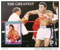 SIERRA LEONE La Boxe. Bloc CASSIUS CLAY, MOHAMMAD ALI (yvert BF 217)** MNH - Boxen