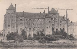 Cp , 72 , SOLESMES , Abbaye Des Bénédictins, Vue De Face - Solesmes