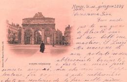 [DC9396] CPA - FRANCIA - NANCY - PORTE DESILLES - Viaggiata 1899 - Old Postcard - Lorraine