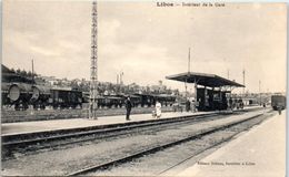 47 - LIBOS --  Intérieur De La Gare - Libos