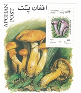 Feuillet Neuf ** + 6 Timbres Neufs ** D'Afghanistan Champignon - Mushrooms