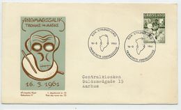 GREENLAND 1961 Greenlandic Sagas II On FDC.  Michel 46 - FDC