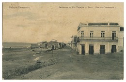 PARÁ- SANTAREM - Rio Tapajós ( Baixo Amazonas) Rua Do Commercio.  Carte Postale - Belém