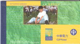Hong Kong 2001 CLP Centenary Celebration, Trees And Flowers, Mi 992-995 In Prestige Booklet, MNH - Neufs