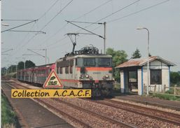 BB 16612 Et Rame Réversible Régionale (TER Rouen-Le Havre), à Virville (76) - - Stations With Trains