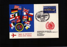 Germany 1975 International Police Association - Interesting Postcard - Police - Gendarmerie